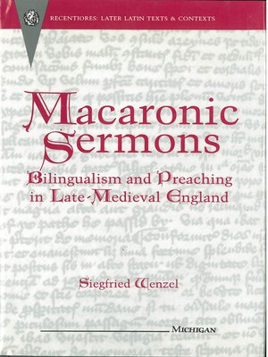 cover image of Macaronic Sermons